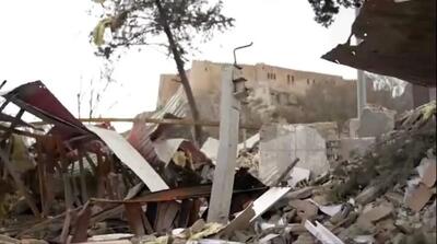  آسیب جدی به قلعه فلک‌الافلاک در جنگ اخیر