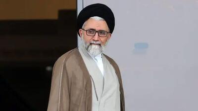  مراسم وداع با پیکر مطهر «اسماعیل خطیب» در حرم رضوی/ ویدئو