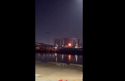  حمله پهپادی به منطقه اطراف ستاد پشتیبانی دیپلماتیک  در فرودگاه بغداد