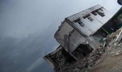  حمله بی هدف و جنایتکارانه آمریکایی صهیونی به یک واحدی صنعتی فعال بخش دریا در خرمشهر