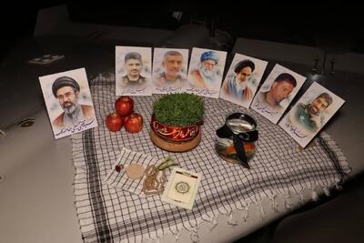  سفره جالب هفت‌سین نیروهای هوافضای سپاه