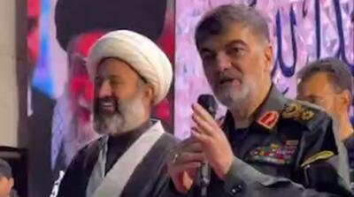  اولین تصاویر سردار رادان بعد از شایعه ترور