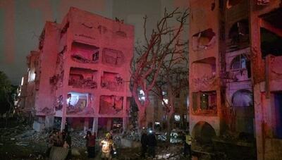  شبی تاریک در اسرائیل پس از حمله به دیمونا + عکس