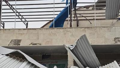  حمله به اماکن فرهنگی و مذهبی شهرری؛ اصابت موشک به فرهنگسرای ولایت (+عکس)