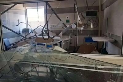  یک بیمارستان بر اثر بمباران از سرویس خارج شد