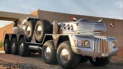  عظیم‌الجثه‌ترین خودروی خیابانی جهان