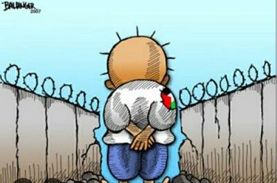  پسربچه کارتونی فلسطینی وارد نبردهای سایبری شده است