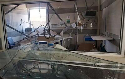  بیمارستان اندیمشک بر اثر بمباران از سرویس خارج شد