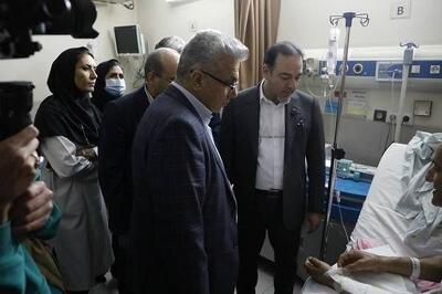  علیرضا رئیسی: شهادت ۵ کادر درمان در شیراز / نظام سلامت در خط مقدم مقاومت ایستاده است