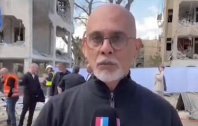  گاف خبرنگار شبه رسانه تروریستی اینترنشنال در پوشش حمله موشکی ایران به عراد: این منطقه غیرمسکونی بوده است