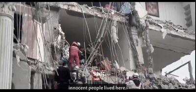  اینجا قیطریه، بازهم مناطق مسکونی را زدند+ فیلم