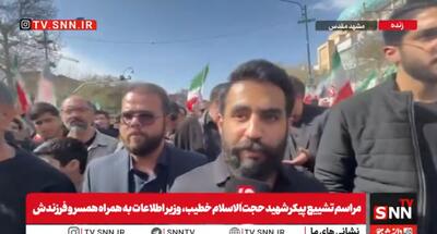 حسین طاهری: تا این مردم را داریم هیچ دشمن حرامزاده‌ای نمی‌تواند نگاه چپ به ایران داشته باشد+ فیلم