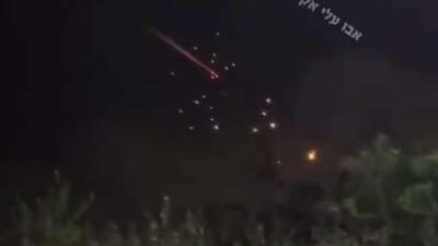  تصاویری از اصابت موشک‌های ایرانی به جنوب اسرائیل