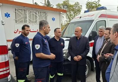  بازدید فرماندار اسلامشهر از پایگاه اورژانس جنوب‌غرب استان تهران - تسنیم