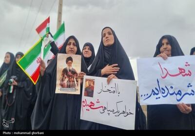  فریاد بیعت و انتقام؛ وداع باشکوه مردم شهمیرزاد با شهید وطن - تسنیم