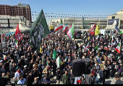  تشییع 2 شهید حمله آمریکایی ـ صهیونی در سوادکوه - تسنیم