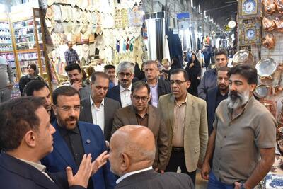  آغاز عملیات تعمیر سقف بازار وکیل از 21 فروردین/نصب دوربین‌های امنیتی - تسنیم