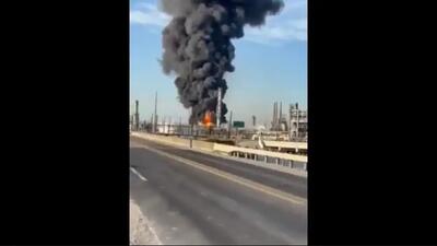  انفجار مهیب در پالایشگاه نفت «والرو» در تگزاس