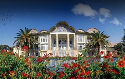  باغ‌های ارم و نارنجستان قوامِ شیراز پذیرای گردشگران نوروزی