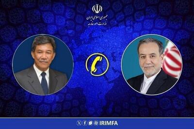  گفت و گوی تلفنی وزرای خارجه ایران و مالزی | پیامد‌های اقتصادی جنگ تحمیلی آمریکا و رژیم صهیونیستی علیه ایران