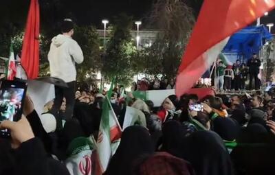  شهید پاکبان گیلانی میهمان قرار شبانه مردم رشت در میدان شهدای ذهاب