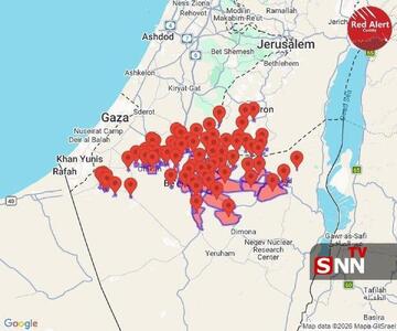  انفجار‌ها در نقب غربی و عراد به گوش رسید