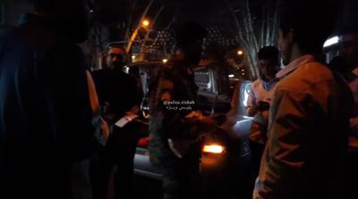  تصاویر ایست و بازرسی‌ها پس از حملات پهپادی اسرائیل