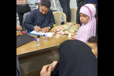  مشارکت گسترده عراقی‌ها در پویش کمک به آسیب‌دیدگان جنگ در ایران