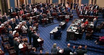  موافقت سنای آمریکا با ادامه حملات به ایران/ قطعنامه محدود کردن جنگ با 53 رأی مخالف رد شد