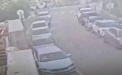  ببینید / ویدیویی از شدت موج انفجار برخورد موشک ایران به تل‌آویو