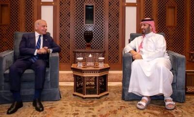  گفت‌وگوی بن سلمان و شهباز شریف