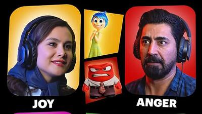  فیلم / پشت صحنه شاهکار  دوبله انیمیشن درون و بیرون
