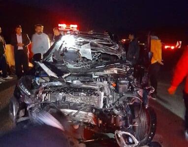  سانحه رانندگی در جاده سرپل‌ذهاب با ۲ فوتی و ۳ مصدوم