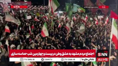  طنین انداز شدن نوای حیدر حیدر در مشهد مقدس