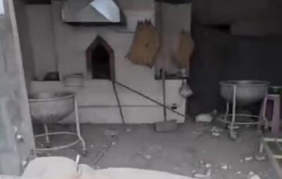  مردم در صف نانوایی بودند که دشمن حمله کرد