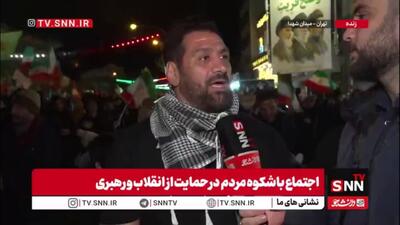  حضور ما مشت محکمی به دهان آمریکا واسرائیل است/ ما برای تقدیر از نیروهای مسلح حضور داریم