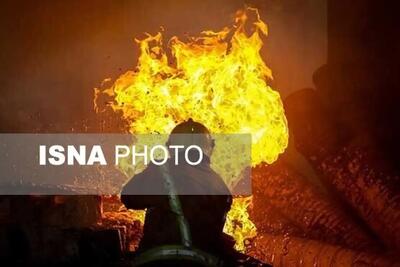  آتش‌سوزی در واحد الفین پتروشیمی بندر امام