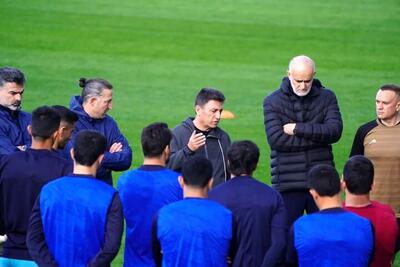  آخرین تمرین تیم ملی پیش از دیدار با نیجریه