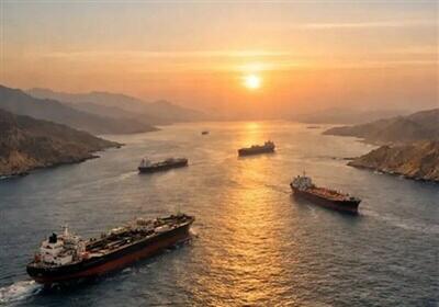  کاهش ۹۵ درصدی تردد کشتی‌ها از تنگه هرمز