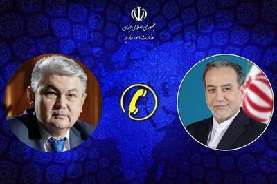  واکنش عراقچی به حملات نظامی به بندر انزلی | گفت‌وگوی وزرای خارجه ایران و قزاقستان