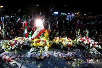  گزارش خبرنگار SNNTV از حضور مردم و خانواده شهدا در قطعه 42 بهشت زهرا در اولین شب جمعه سال 1405 + فیلم