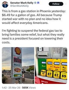  بنزین در فینیکس آریزونا ۶.۴۹ دلار شد