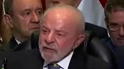  خشم رئیس جمهور برزیل از حمله به ایران را ببینید