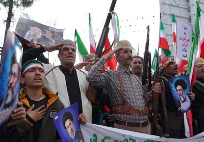  بیعت ایل بزرگ قشقایی شهرستان بروجن با رهبر معظم انقلاب  فیلم - تسنیم