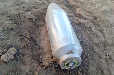  انهدام یک فروند موشک کروز آمریکایی در منطقه بوئین‌زهرا + عکس