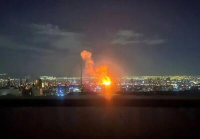  شنیده شدن صدای چند انفجار شدید در غرب تهران