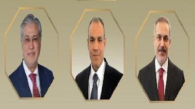  گفت‌وگوی تلفنی وزیران خارجه مصر، ترکیه و پاکستان به منظور یافتن راهی برای آغاز مذاکرات و تقویت دیپلماسی در جنگ ایران