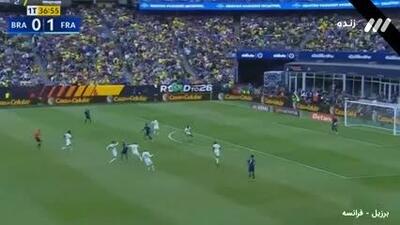  ببینید| خلاصه بازی برزیل مقابل فرانسه