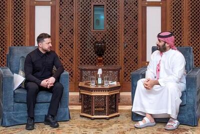 جزئیات دیدار محمد بن سلمان با رئیس‌جمهور اوکراین در جده