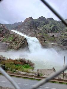  سرریز ۲ سد مخزنی کرمانشاه